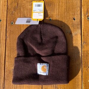 Carhartt Burgundy Knit Beanie